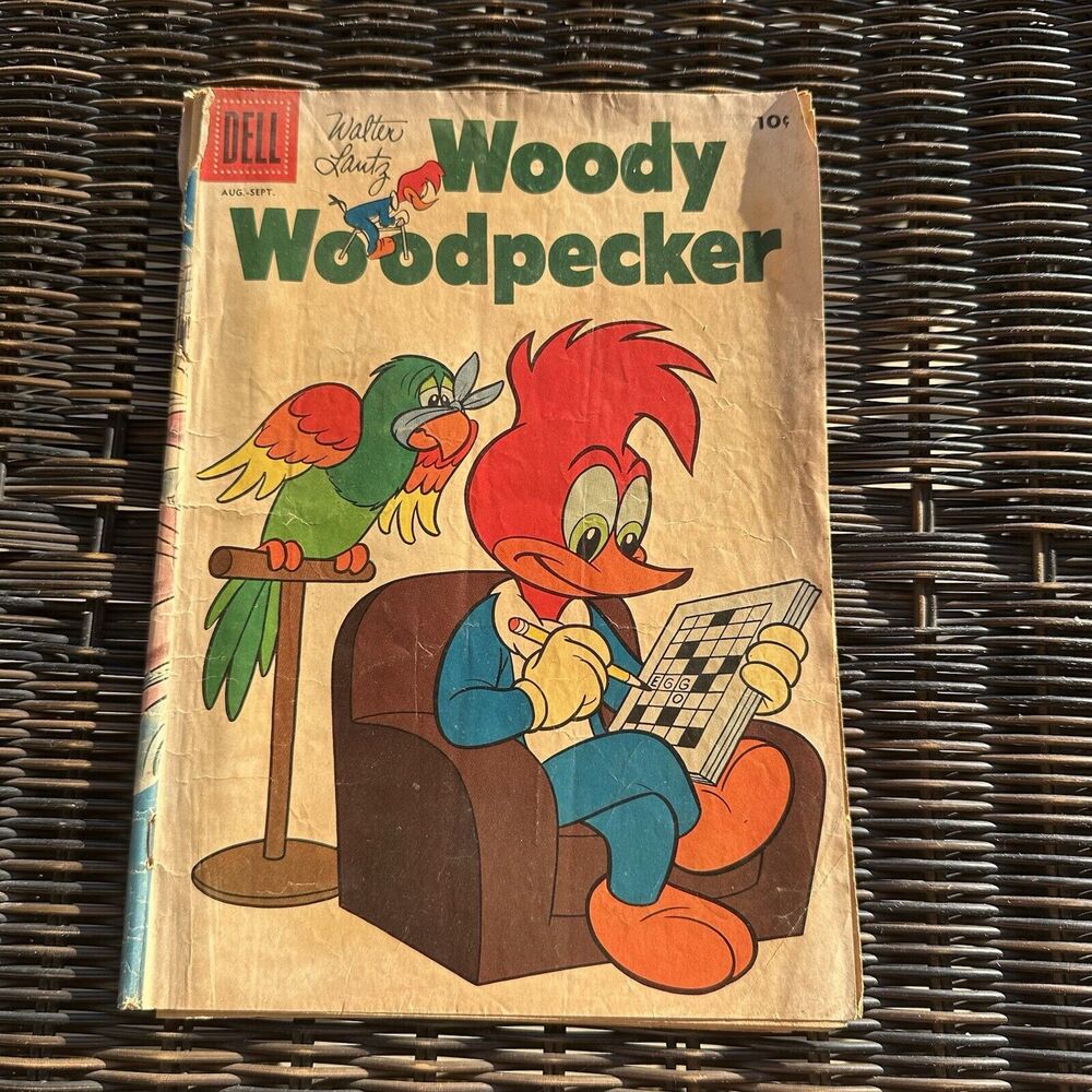 Woody Woodpecker No. 50 Dell 1958 Comic Book‎
